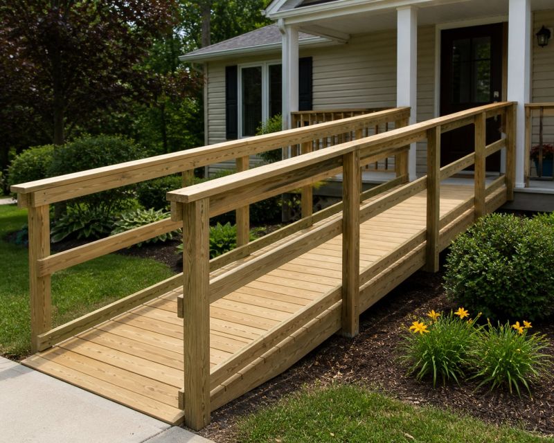 Entrance Ramp Installation in Kansas City, KS