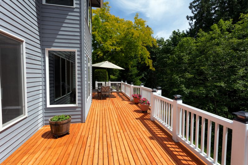 Ground Level Deck Construction in Boston, MA