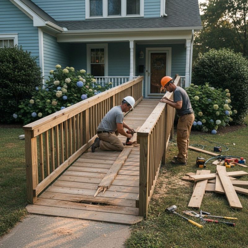 Handicap Ramp Installation in Kansas City, KS